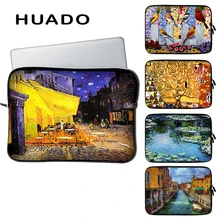 Картина маслом блокнот с рисунком рукав 17 дюймов портативный чехол для ноутбука 15,6 сумки 14 дюймов 1" 12" чехол для acer/hp/xiaomi mi pro/lenovo