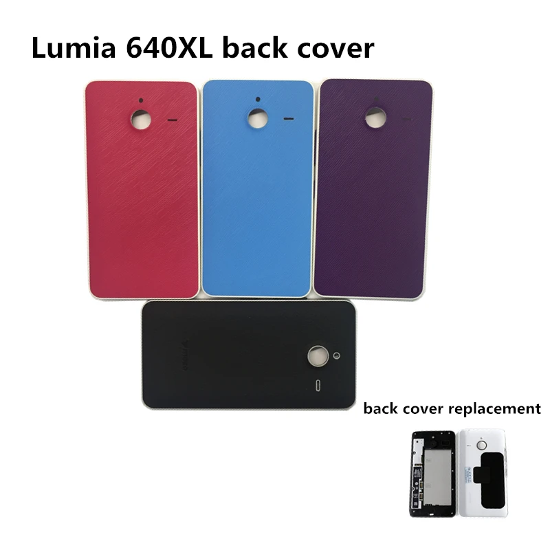 

Mozo Battery Case for Microsoft lumia 640XL Back Cover Original Housing for Nokia Lumia 640 XL Battery Cover for Microsoft 640xl