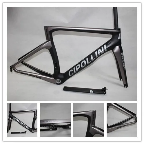 Cipollini NK1K рама Серебристая для дорожного велосипеда 3k или 1k карбоновая
