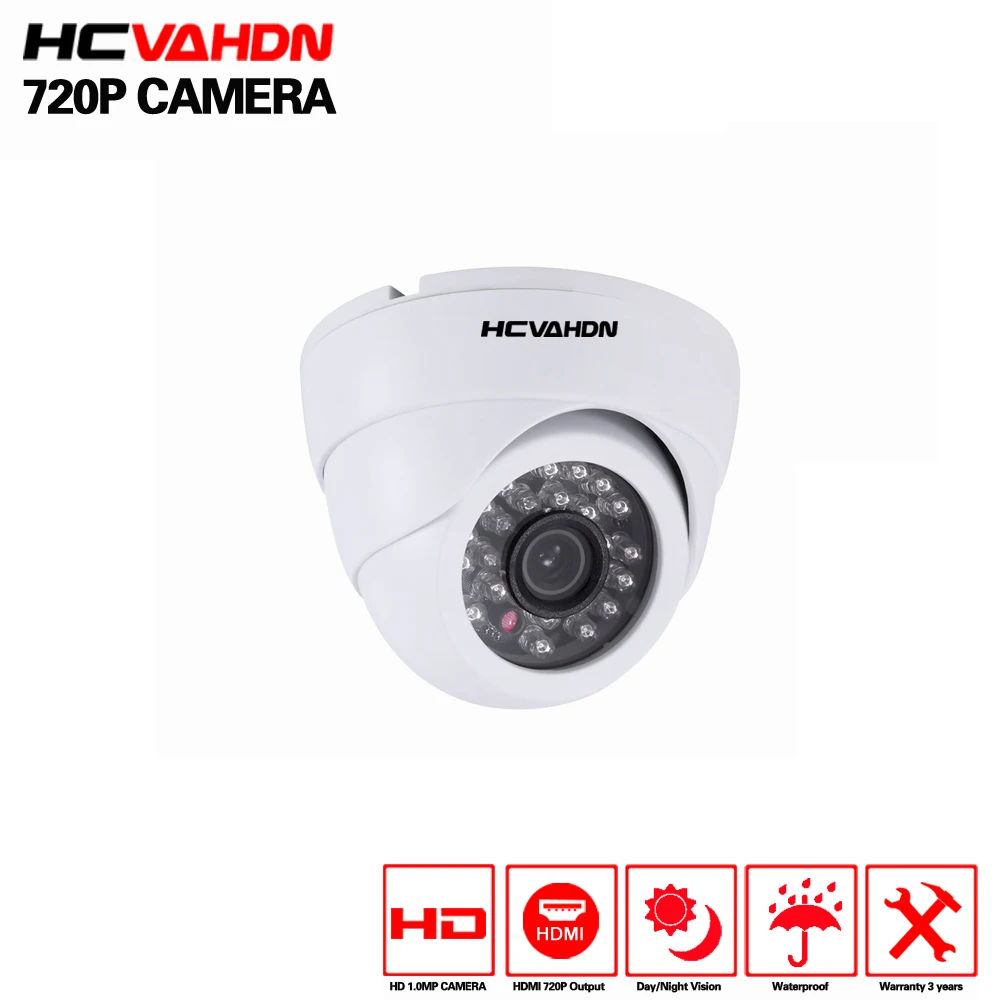 

Dome 720P IR CUT Filter AHD CCTV Camera Video Surveillance Infrared Day Night Indoor Security Camera 1.0MP CCTV camera