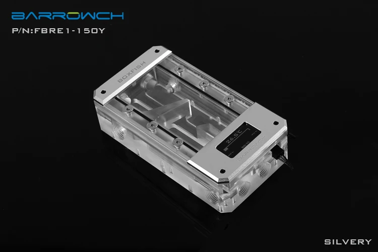  Barrowch FBRE1-Y BoxFish Reservoirs  LRC 2.0 Acrylic Square Smart Digital Reservoirs  Real-time Tem - 32864274669