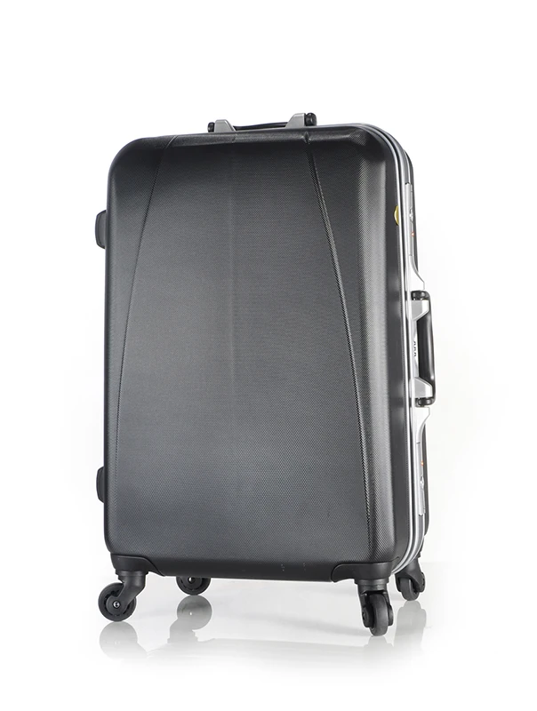 Black 26 meganine commercial travel bag trolley luggage tsa lockin