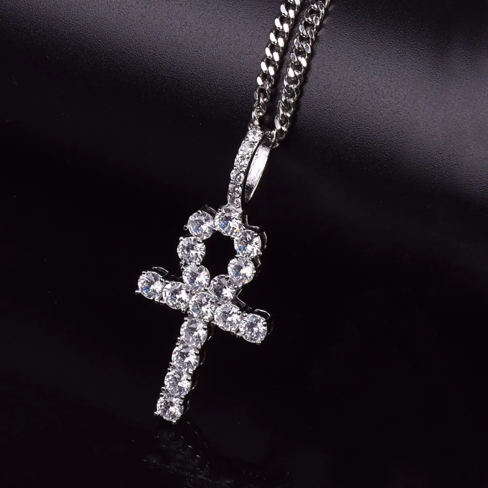 Подвеска крест на ногу золотого цвета в стиле хип хоп|hip hop jewelry|cross pendantpendant gold |