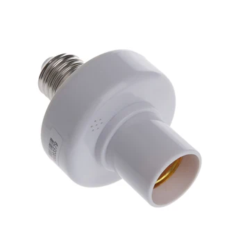 

Wireless Remote Control E27 Screw Light Lamp Bulb Holder Cap Socket Switch