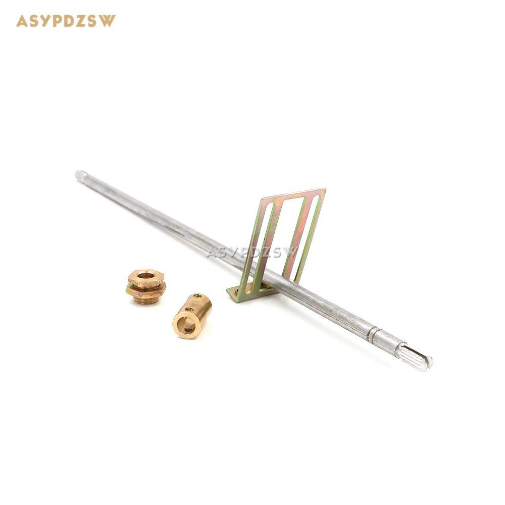 

10PCS Aluminum 300mm Volume potentiometer extension rod Audio connecting rod Extension shaft