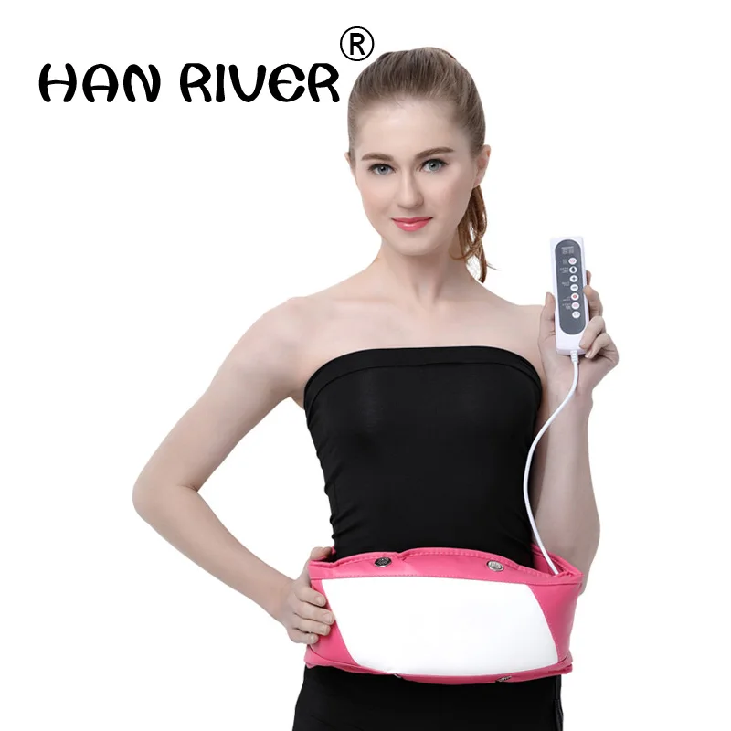 HANRIVER Women Electric Waist slimming Belt BellyTummy Slimming Sauna