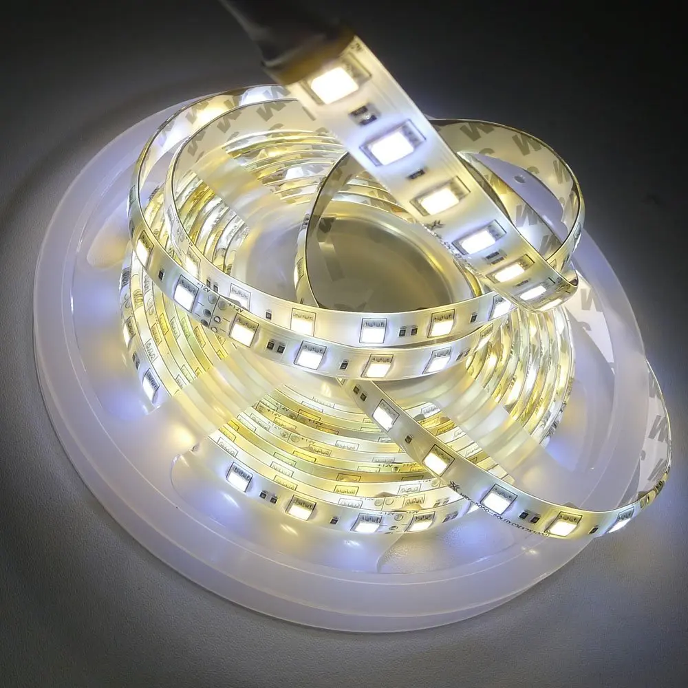 Super Bright Warm white/Daylight Dual Color Flexible 5050 LED Strip