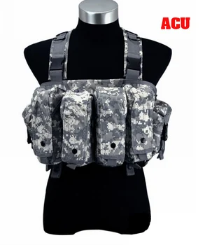 

Airsoft Nylon Combat Tactical Pouch Vest ACU CS Party Supplies Free shipping