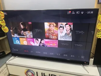 Billig Benutzerdefinierte OEM Android TV Fernseher 32 40 46 50 55 60 65 70 75 Zoll Smart Wifi/lan Internet LCD HD LED TV
