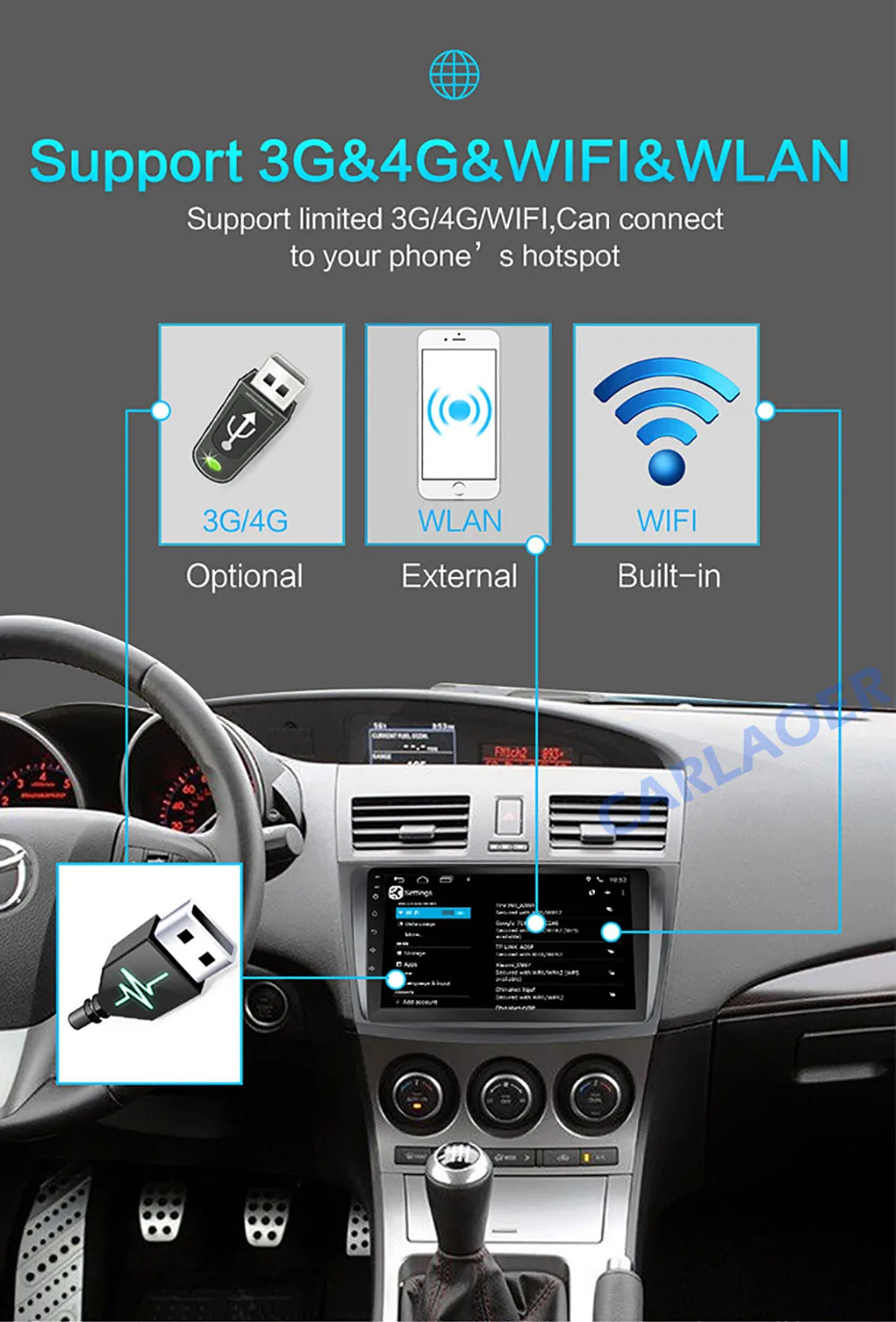 Для Mazda 3 2010-2013 maxx axela android 8,1 автомобиль DVD gps Радио стерео 1G 16G WI-FI карта 4 ядра 2 din Автомобильный мультимедийный плеер