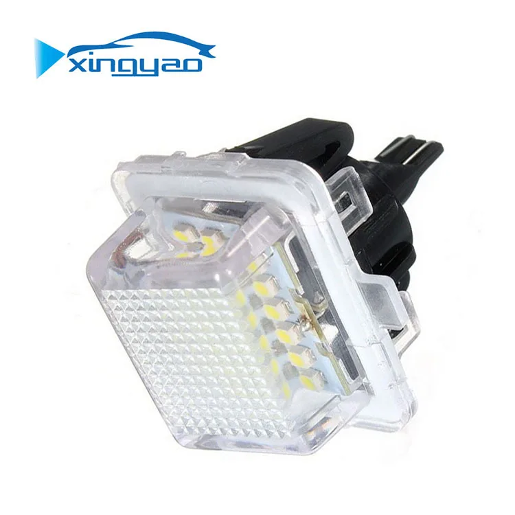 

High Quality License plate lamp for Benz W204/W212/W216/W221/W207 LED Rear license plate lamp 2pcs led car light