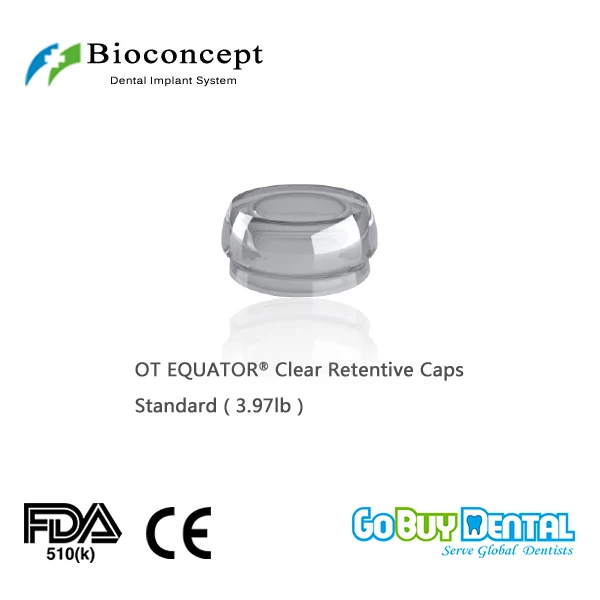 OT EQUATOR All On 4 System Clear Retentive Caps Standard 3.97lb/1.8kg(378030V4) | Красота и здоровье