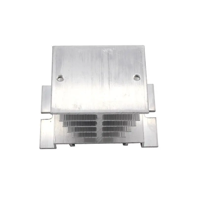 Single Phase Solid State Relay SSR Aluminum Heat Sink Dissipation Radiator Heatsinks Suitable For 10A-25A Relay