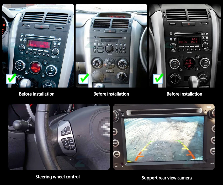 " ips Android 8 автомобильный стерео gps для Suzuki Grand Vitara 2007 2008 2009 2010 2011 2012 2013 Авто Радио DVD аудио WiFi навигация