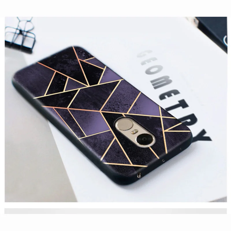 geometric silicone case redmi note 4 (2)
