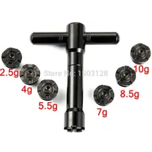 6x веса Scews комплект и гаечный ключ для G25 I25 подходит драйвер fairway Wood Гибридный