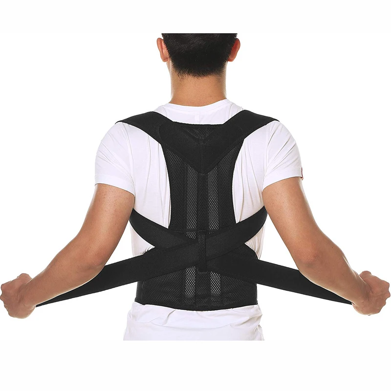 Корректор осанки фиксатор пояс для поддержки спины для плеча спины облегчение боли в пояснице с двойными сильными брызгами для Горбатой Recorrect