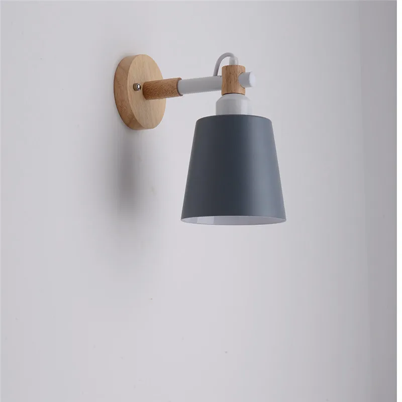 

Creative Wall Lamp Swing Head Sconce light Bedroom Lighting Bedside Reading Lamp night light for children 3d modern