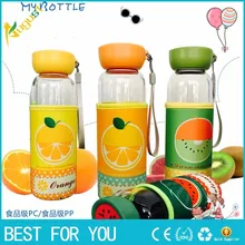 50 шт/lotCreative мультфильм фрукты стекло анти-гладильная лента наборы рекламных подарков подарочные чашки