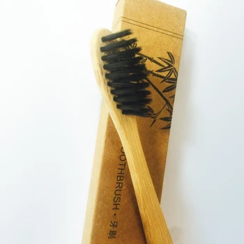

3pcs Natural Bamboo Toothbrush Bamboo Charcoal Toothbrush Low Carbon Bamboo Nylon Wood Handle Toothbrush Portable travel Brushes
