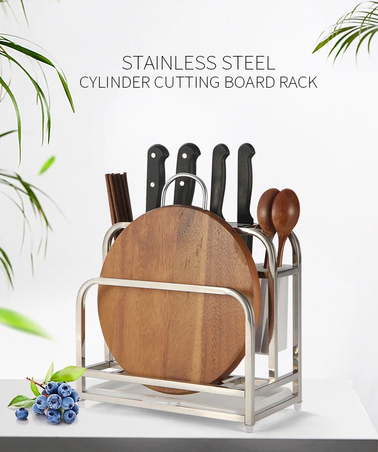ORZ кухонные разделочные доски органайзер для ножей блок с сушильной доской столовые приборы посуда держатель Кухонные принадлежности для хранения DryingRack