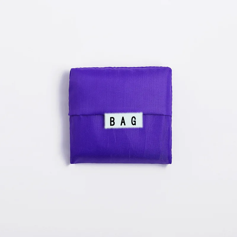 Многофункциональная Модная креативная сумка для хранения из ткани Оксфорд с мешочком; Скручивающиеся охраны окружающей среды посылка сумка для покупок - Цвет: Фиолетовый