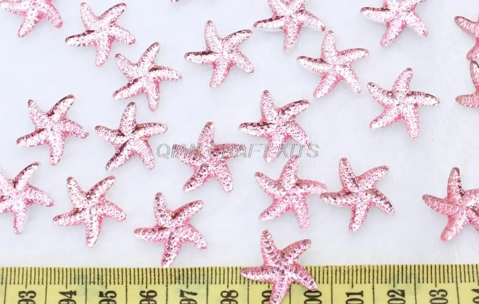 

800pcs Bling mix color icy Beach Wedding Starfish Hair Swirls Rhinestones Scrapbooking 20mm or you pick colors