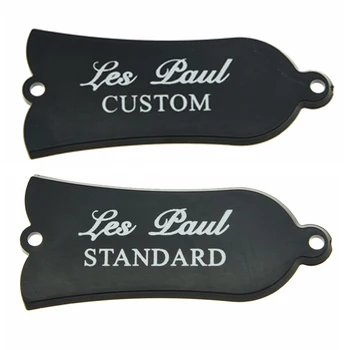 

KAISH CUSTOM/STANDARD Single Black Guitar Printed Truss Rod Cover Fits LP