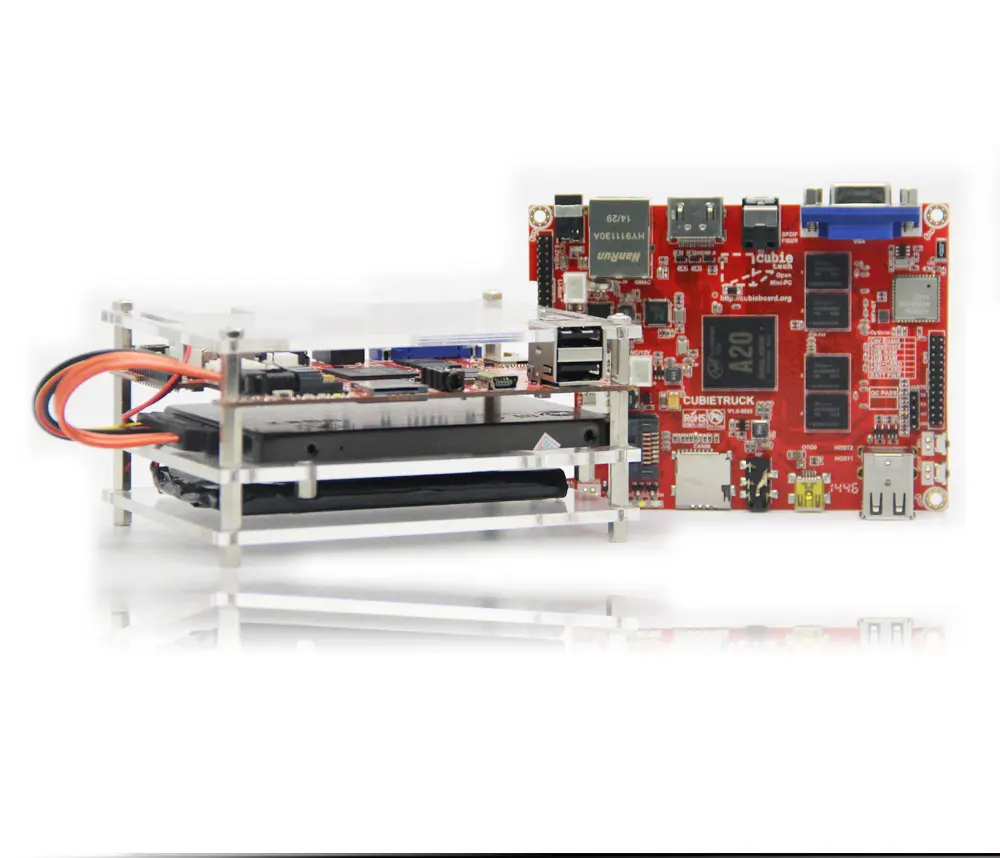 Процессор Cubietruck/Cubieboard3 allwinner A20 Двухъядерный процессор ARM 2G DDR 8GeMMC макетная