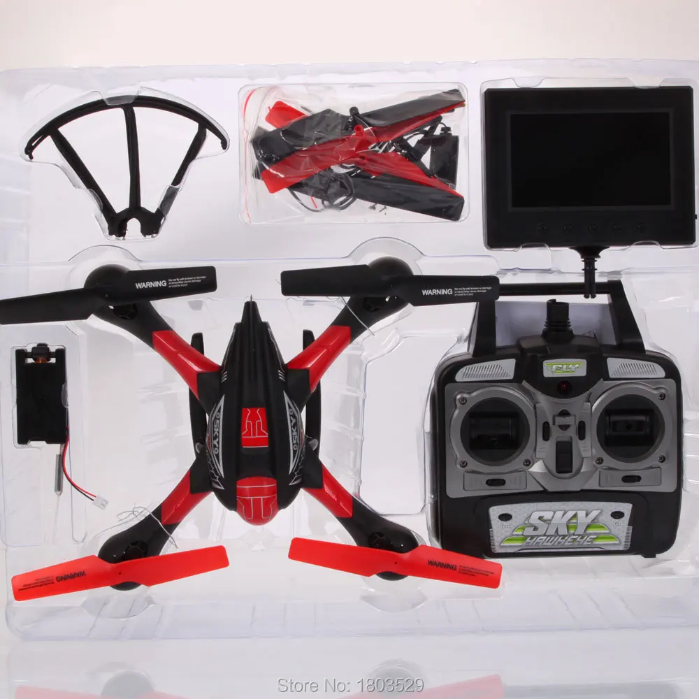 SKY HAWKEYE 1315S RC вертолет 5 8G 4CH FPV Квадрокоптер с передачей в реальном времени 0.3MP HD