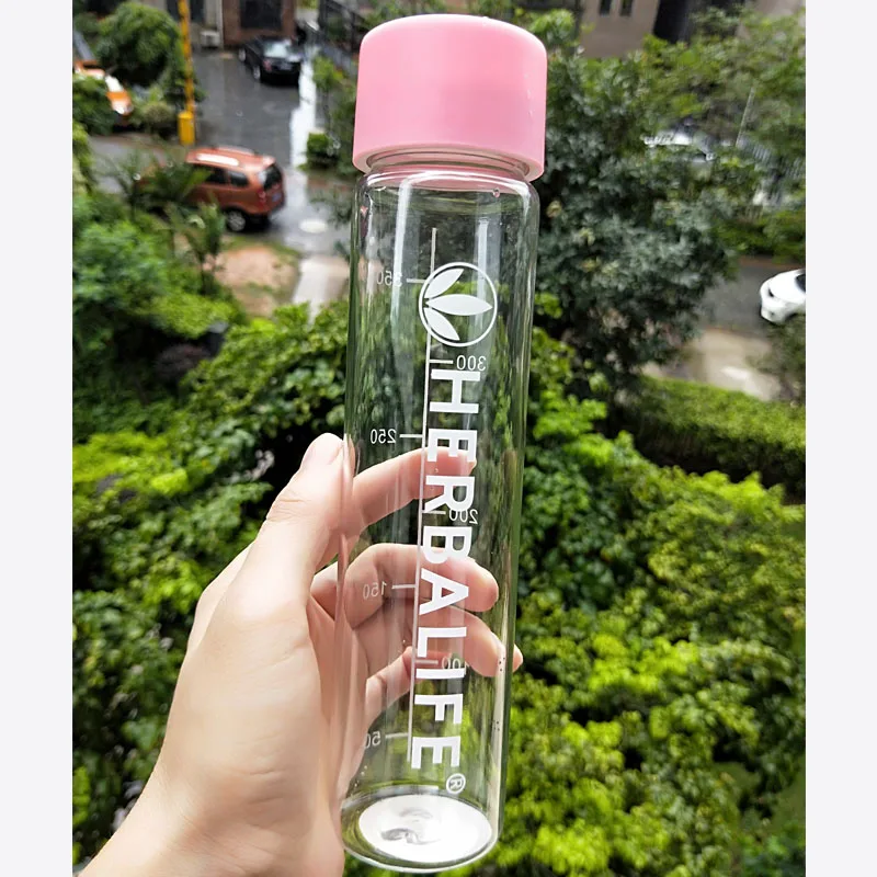 420 мл Herbalife бутылка для воды спорта на открытом воздухе BPA БЕСПЛАТНО пластиковый