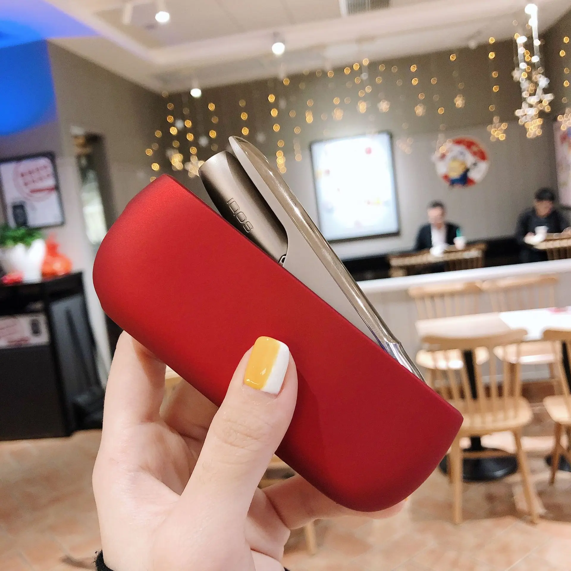 

E-cigarette Colorful high quality plastic Case For IQOS 3.0 ECigarette Protective Cover Carrying Case IQOS New Red black Frosted