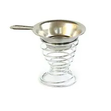 CJ184 пружина нержавеющая сталь 1 шт. Чайный фильтр s Чайный фильтр держатель фильтр посуда для напитков аксессуары