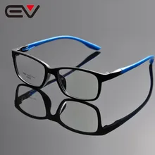 Grande promoção moda unissex masculino feminino quadrado acetato quadro lente clara óculos quadros 4 cores de grau ev1334