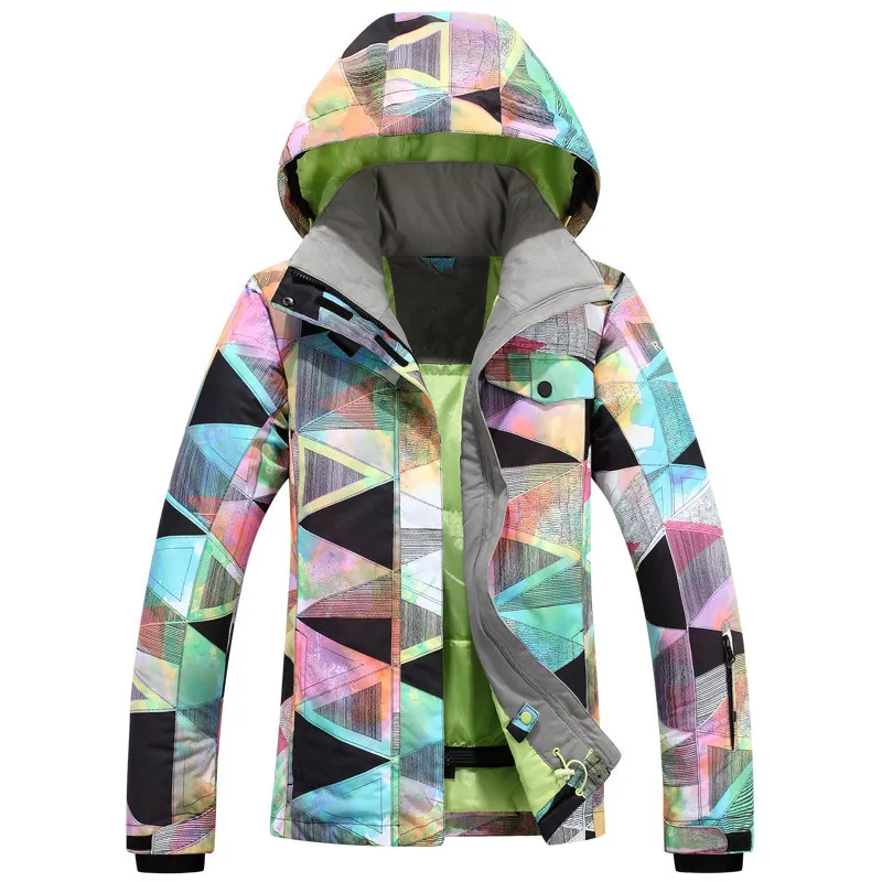 2016New Outdoor Women Ski Jacket Multi color Women Snowboard Jacket ...