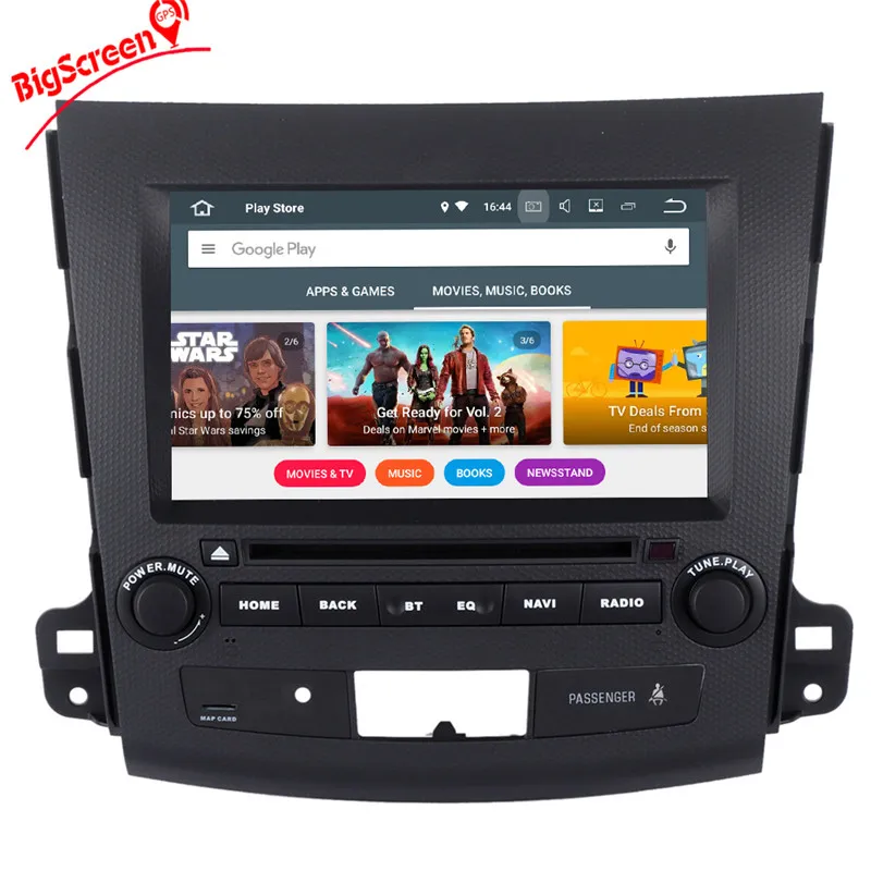 Cheap 8" Android 8.0 Octa Core Car DVD Player For Mitsubishi Outlander 2007-2011 with 2GB Stereo AutoRadio Audio Headunit Navi WIFI 7