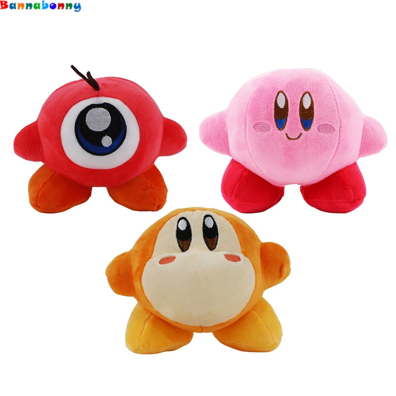 

14CM Kirby Plush Toys Waddle Dee Waddle Doo Standing Pose Stuffed Pendant Doll Baby Toys