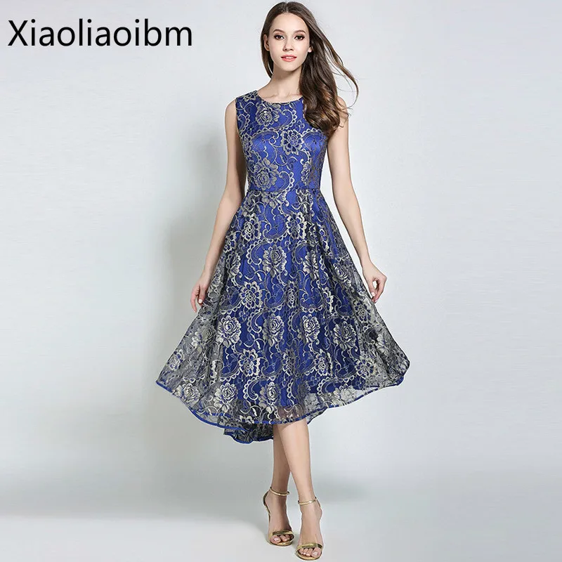 Summer New Fashion Sexy Suit dress Sleeveless Gold Wire Line