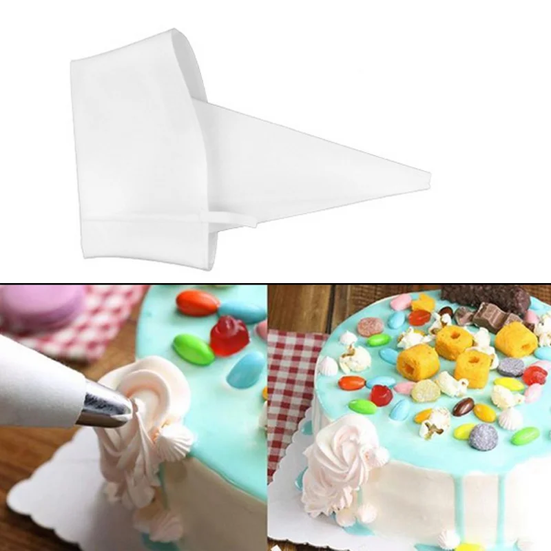 

Hoomall Food Grade EVA Pastry Bag Icing Piping Pastry Cupcake Decor Bags DIY Baking Cake Supplies Fondant Cake Cream Pastry Tip
