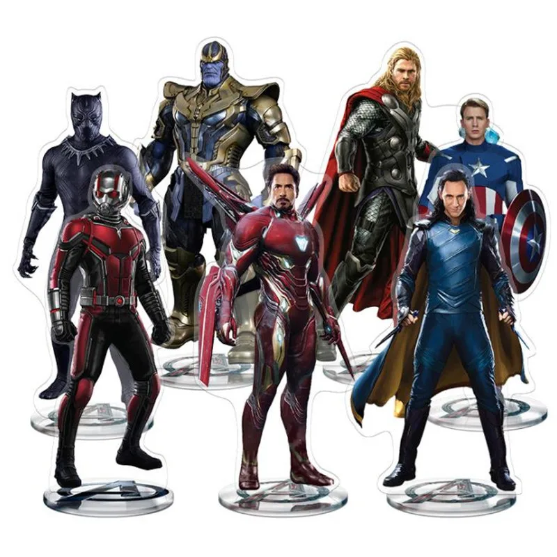 21CM Marvel Avengers 4 Action Figure Collection Decoration Avengers Endgame Acrylic Display Board Gift Captain Marvel Iron Man 21CM Marvel Avengers 4 Action Figure Collection Decoration Avengers Endgame Acrylic Display Board Gift Captain Marvel Iron Man