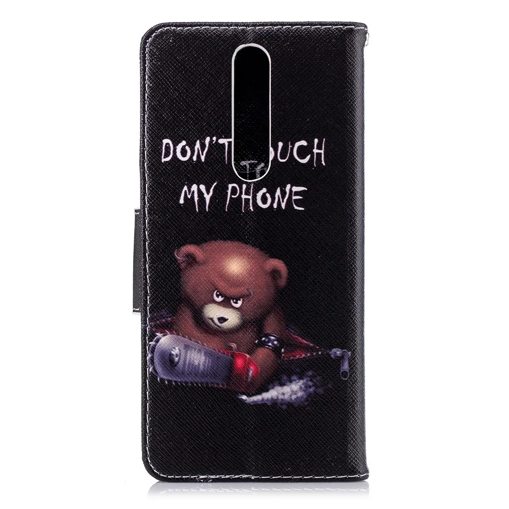 Бабочка Медведь перо чехол для Nokia 5 1 2018 3310 2017 2 3 6 8 Funda Etui|Бамперы| |