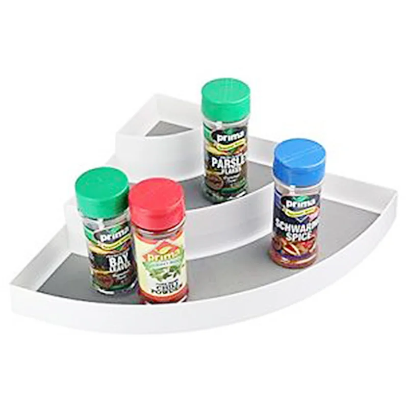 corner spice shelves
