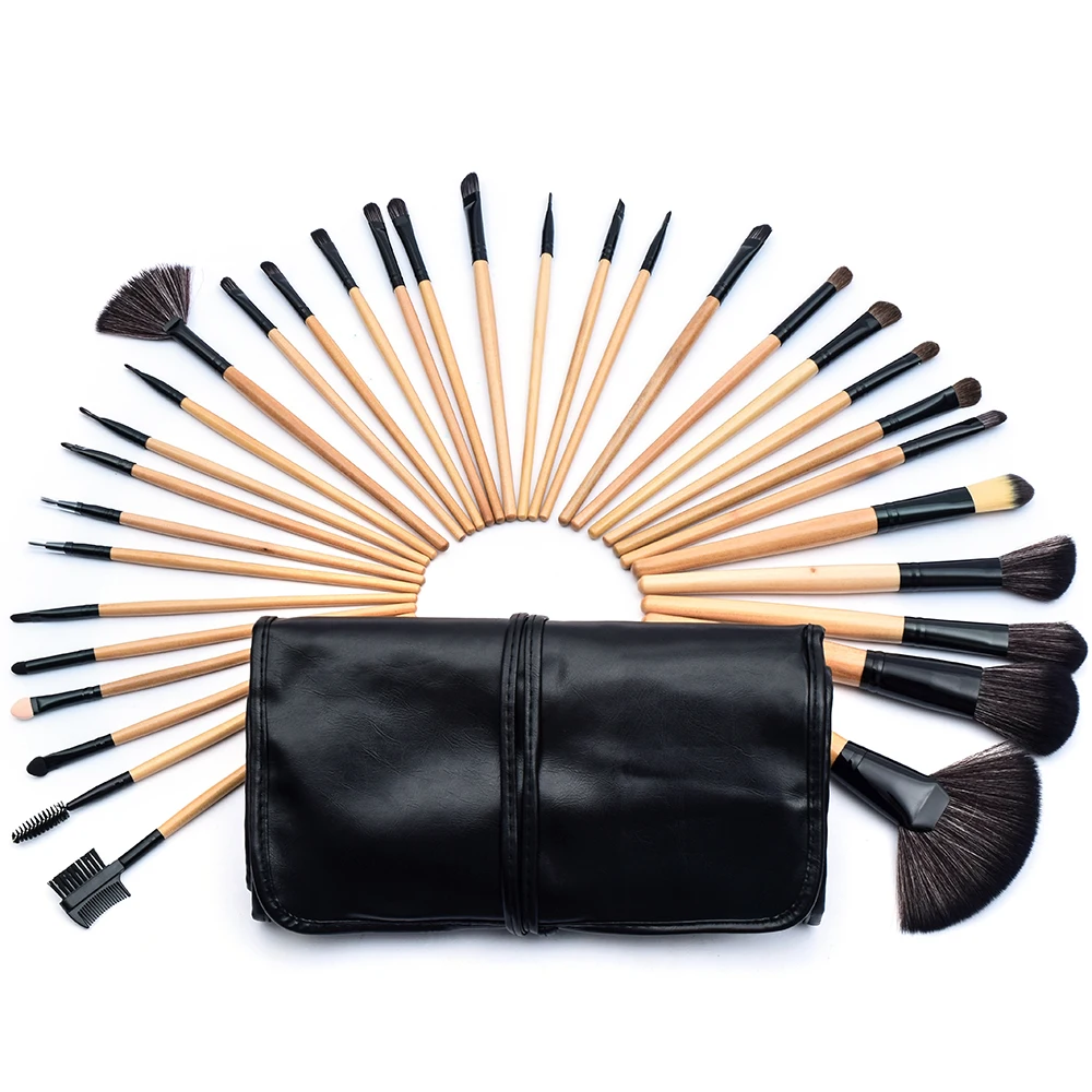 Conjunto de Pincéis de Maquiagem Pincéis de Maquiagem para pó Ferramenta de Beleza Kit com 24 Profissional Base Sombra Artista Alta Qualidade Bbl 14 pó, base, sombra, artista, ferramenta de beleza, alta qualidade