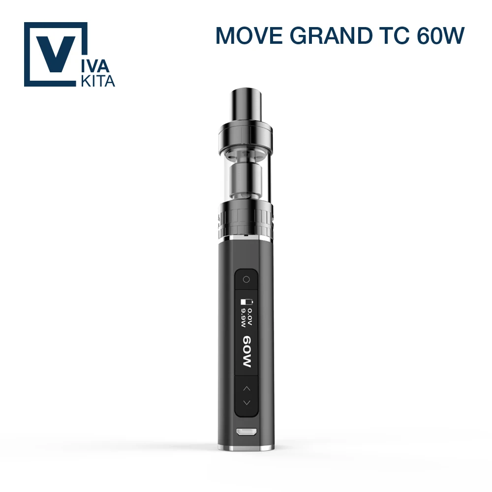 Электронная сигарета Move Grand Tc 60 Вт Встроенный 1900 мАч коробка мод испаритель Vape 3 0