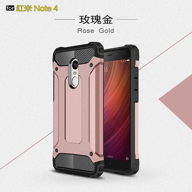 Coque 5,5 для Xiaomi Redmi Note 4 чехол для Xiaomi Redmi Note 4X4 Note4X Note4 Pro Global телефона чехол-лента на заднюю панель - Цвет: Rose Golden