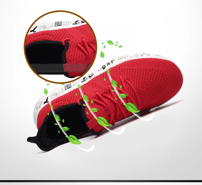 LUONTNOR супер дышащие кроссовки для бега, мужские амортизирующие кроссовки Bouce, уличная спортивная обувь из сетчатого материала, мужские трендовые Zapatillas 48