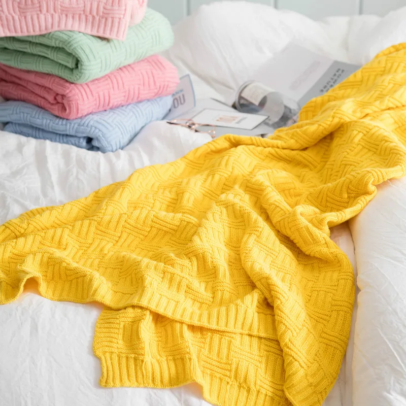 iDouillet Super Soft 100% Cotton Cable Knit Throw Blanket for Couch Chair Bed Beach Home Decorative 120x180cm for Adults and Kid iDouillet Super Soft 100% Cotton Cable Knit Throw Blanket for Couch Chair Bed Beach Home Decorative 120x180cm for Adults and Kid