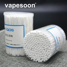 

200pcs special Cotton swab Cleaning Sticks Tool for IQOS 2.4 Plus/HEETS/LTN Heating Cartridge Vape Kit for Cleanroom Use