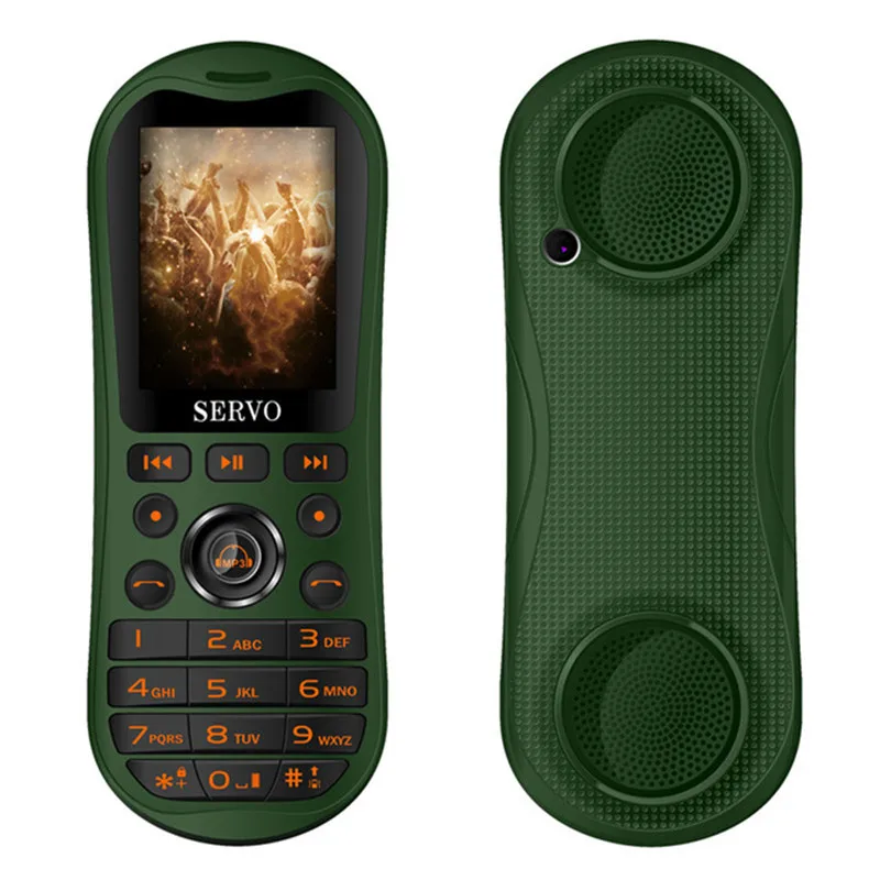 Оригинальный SERVO K8 с тремя sim картами 2 8 '' динамик пение телефон портативный