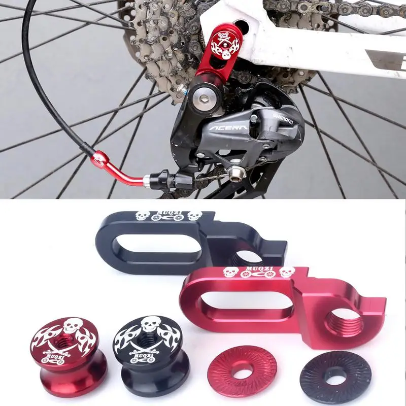 Bicycle Frame Tailhook Bicycle Transmission Rear Tailhook Replacement High Quality Skull Shape Frame Tailhook